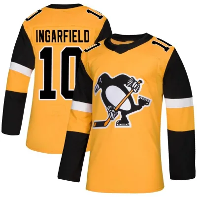 Men's Earl Ingarfield Pittsburgh Penguins Alternate Jersey - Gold Authentic
