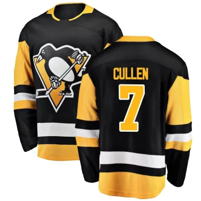 Men's Matt Cullen Pittsburgh Penguins Home Jersey - Black Breakaway