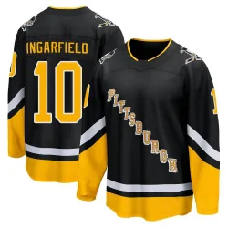 Youth Earl Ingarfield Pittsburgh Penguins 2021/22 Alternate Premier Player Jersey - Black Breakaway
