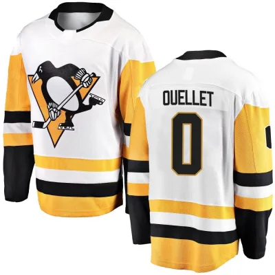 Youth Xavier Ouellet Pittsburgh Penguins Away Jersey - White Breakaway